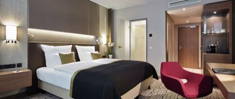 Sie können das Steigenberger Hotel Am Kanzleramt jetzt bereits ab 120.50 EUR p.P. buchen