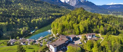 Sie können das Riessersee Hotel jetzt bereits ab 76.50 EUR p.P. buchen
