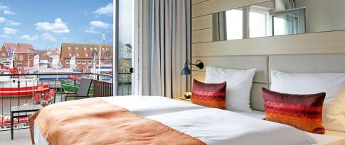 Sie können das Hafenhotel Meereszeiten jetzt bereits ab 51.00 EUR p.P. buchen