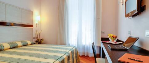 Sie können das Hotel Memphis Rom jetzt bereits ab 67.50 EUR p.P. buchen