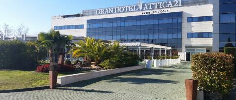 Sie können das Gran Hotel Attica 21 Las Rozas jetzt bereits ab 39.00 EUR p.P. buchen